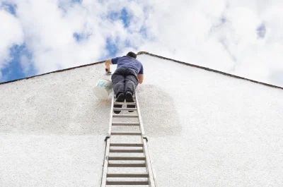 Peinture extérieure à Huanne-Montmartin — façades et ravalement